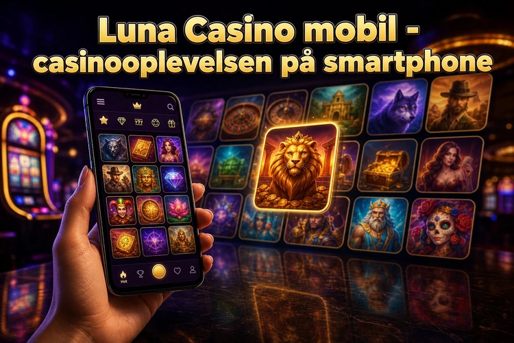 Luna Casino mobil - casinooplevelsen på smartphone