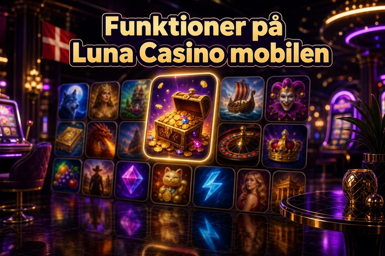 Sådan bruger du Luna Casino på mobilen