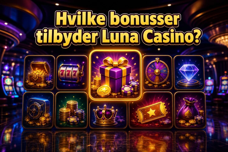 Hvilke bonusser tilbyder Luna Casino?