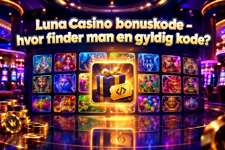 Luna Casino bonuskode - hvor finder man en gyldig kode?