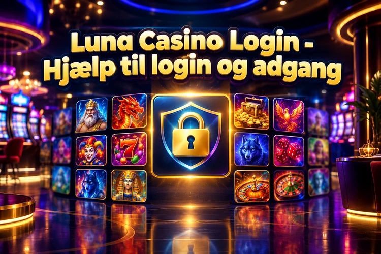 Luna Casino Login - Hjælp til login og adgang