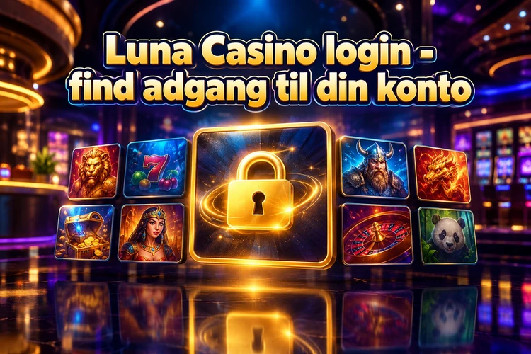 Luna Casino login - find adgang til din konto